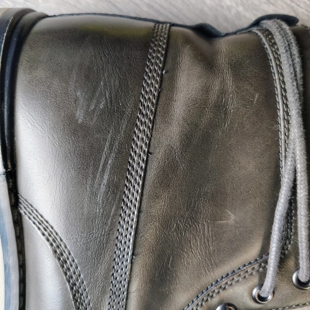 Sonoma Goods‎ Man's Findlay Gray Boots Size 11 MED Lace Up 176490